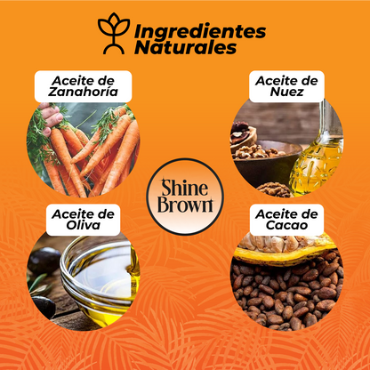 Crema bronceadora - ShineBrown™